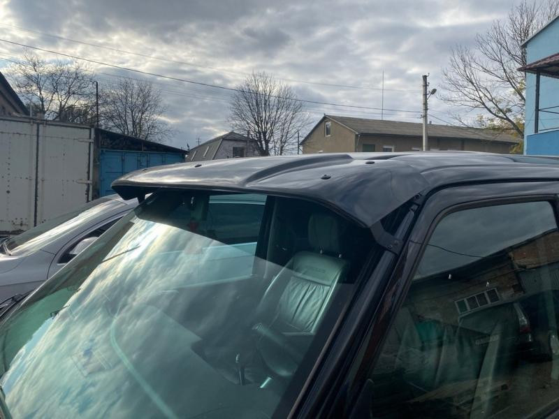 Купить Козырек на лобовое стекло (черный глянец, 5мм) для Volkswagen T4 Caravelle/Multivan