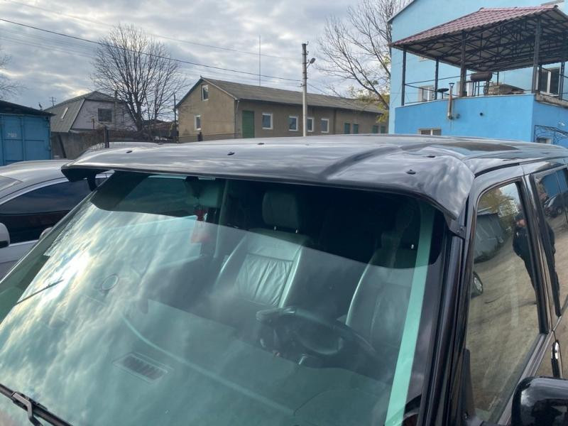 Купить Козырек на лобовое стекло (черный глянец, 5мм) для Volkswagen T4 Caravelle/Multivan