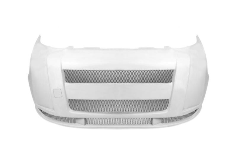 Купити Накладка на передній бампер (під фарбування) для Peugeot Bipper