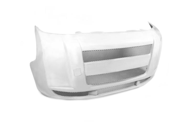 Купити Накладка на передній бампер (під фарбування) для Peugeot Bipper