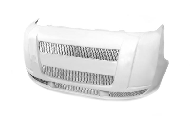 Купити Накладка на передній бампер (під фарбування) для Peugeot Bipper