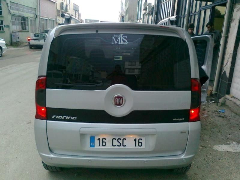 Купити Спойлер Anatomic ляда (під фарбування) для Fiat Fiorino/Qubo