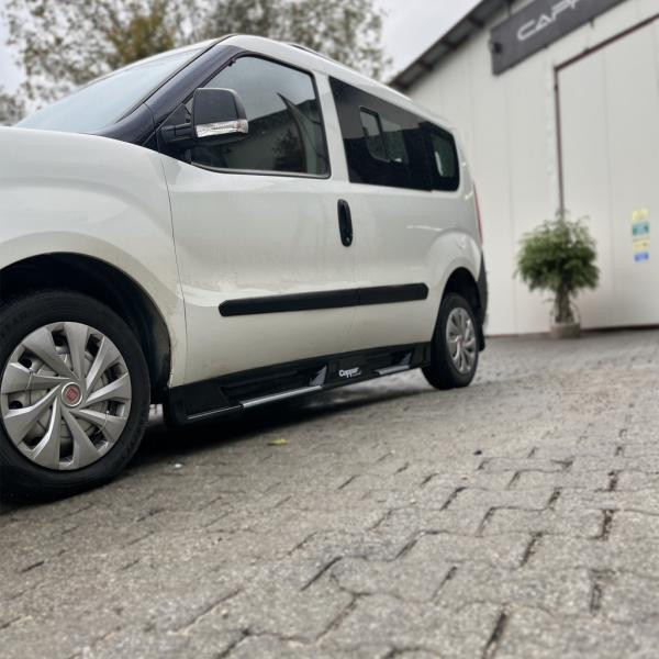 Купить Боковые пороги Sorento тип (EuroCap) для Opel Combo 2012-2018 гг