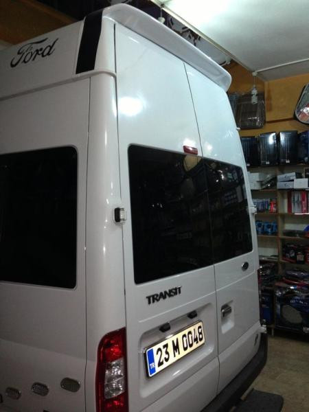 Купить Спойлер Anatomic высокая крыша (под покраску) для Ford Transit 2000-2014 гг