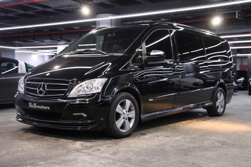 Купить Передняя юбка 2010-2015 (под покраску) для Mercedes Viano