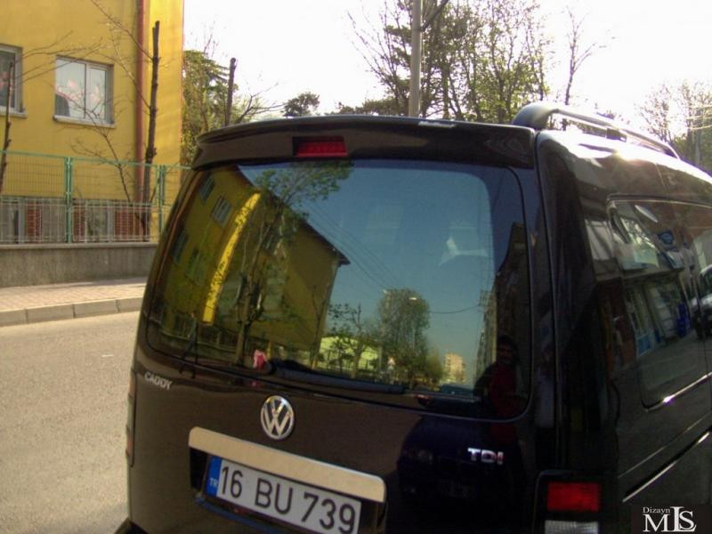 Купити Спойлер Kalin (під фарбування) для Volkswagen Caddy 2010-2015 рр