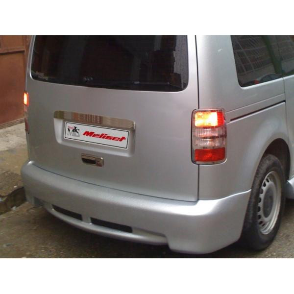 Купити Накладка на задній бампер (під фарбування) для Volkswagen Caddy 2010-2015 рр