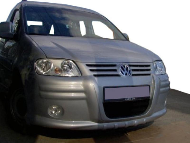 Купити Передній бампер (накладка, під фарбування) для Volkswagen Caddy 2004-2010 рр
