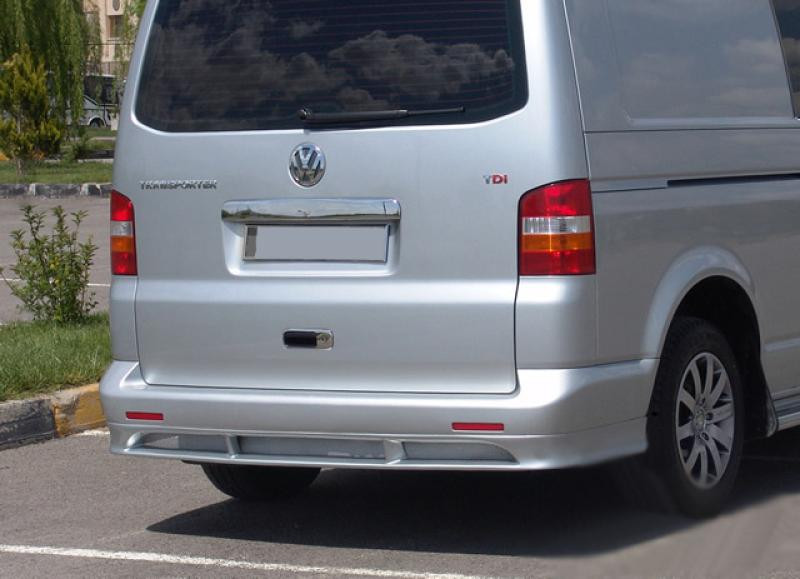 Купити Задня нижня накладка ABT (під фарбування) для Volkswagen T5 Caravelle 2004-2010 рр