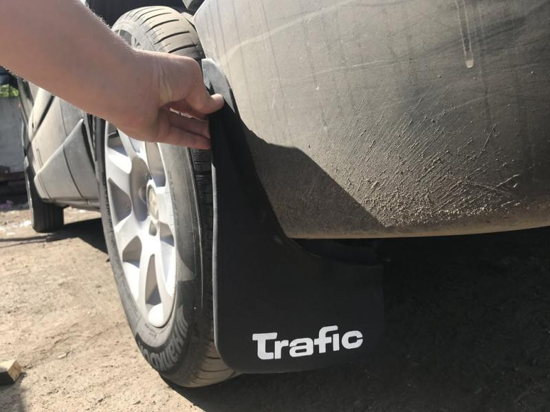 Купить Брызговики Premium (2 шт, резина) для Renault Trafic 2001-2015 гг