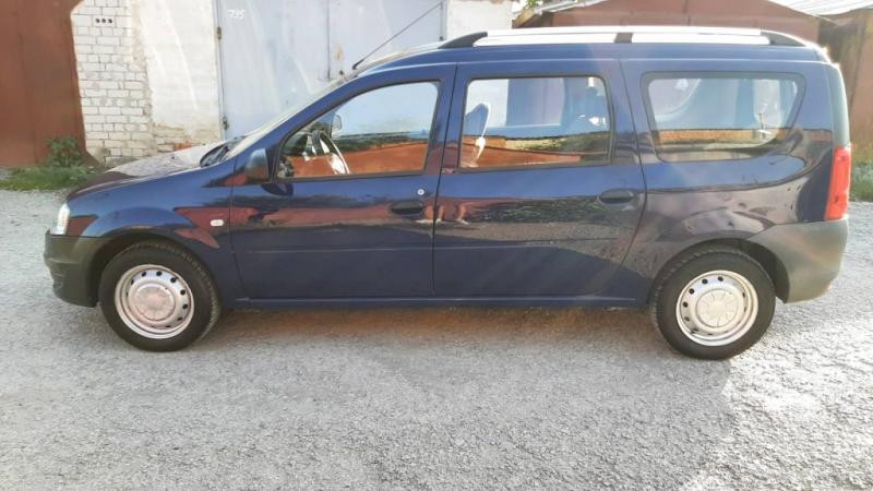 Купити Рейлінги Хром Пластикові ніжки для Renault Logan MCV 2005-2013 рр