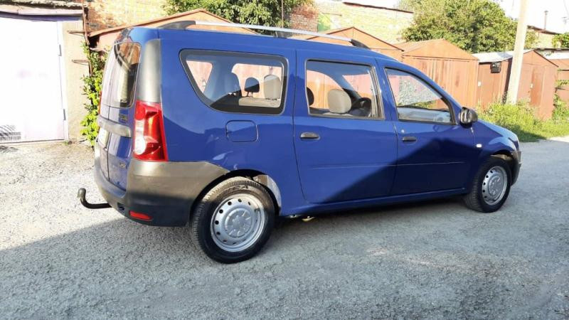 Купити Рейлінги Хром Чавунні ніжки для Renault Logan MCV 2005-2013 рр