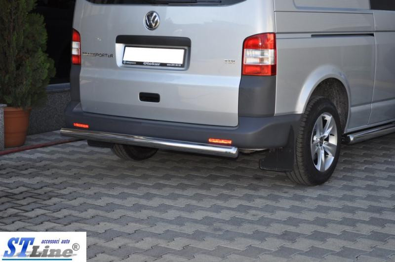 Купити Задня дуга AK002 (нерж) для Volkswagen T5 2010-2015 рр