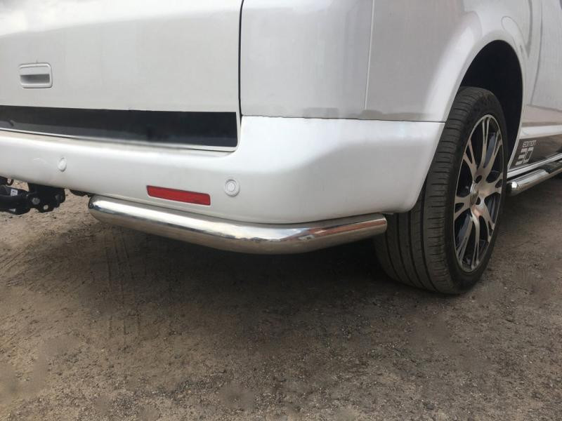 Купить Задние уголки AK003 (2 шт, нерж) для Volkswagen T6