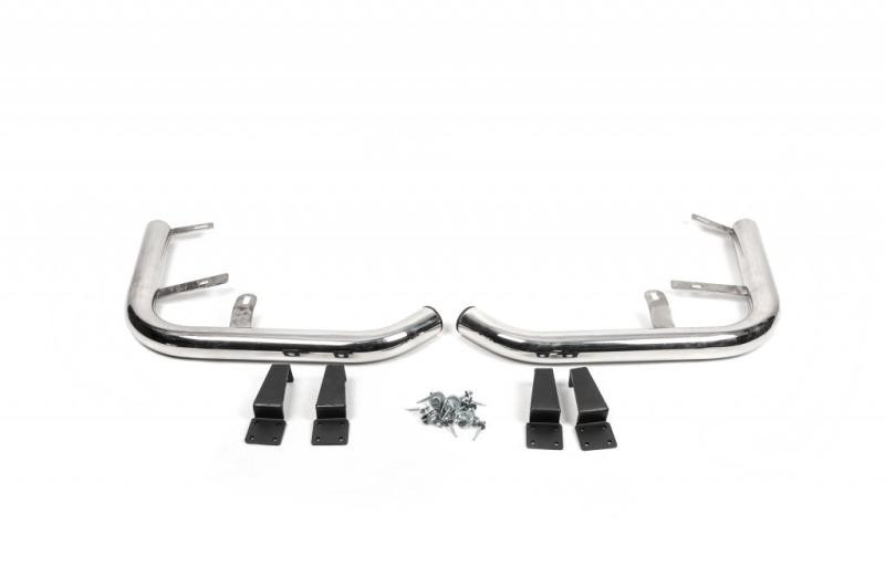 Купить Задние уголки AK003 (2 шт, нерж) для Volkswagen T6