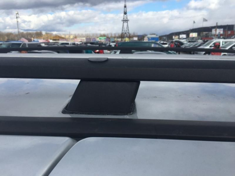 Купити рейлінги чорні Стандартна, Пластикові ніжки для Fiat Doblo II 2010-2022 рр