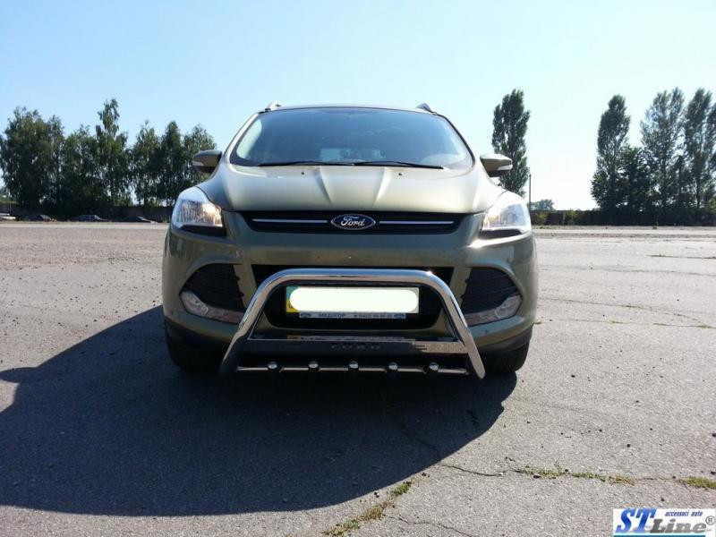 Купити Кенгурятник WT004 (нерж.) для Ford Kuga/Escape 2013-2019 рр