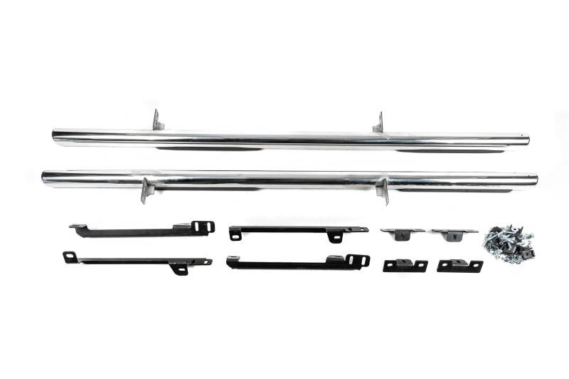 Купити Бічні труби (2014-2017, 2 шт., нерж.) для Nissan Qashqai/Rogue Sport рр