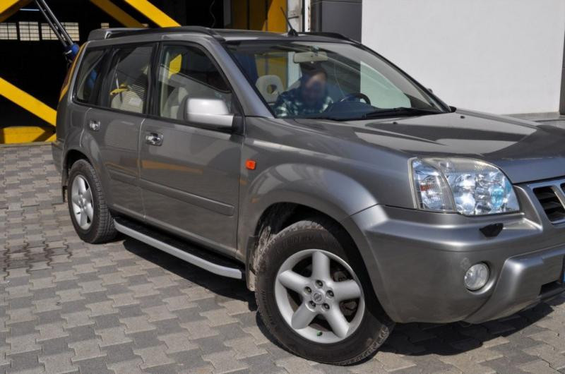 Купить Боковые пороги Fullmond (2 шт, алюм.) для Nissan X-trail T31 2007-2014 гг