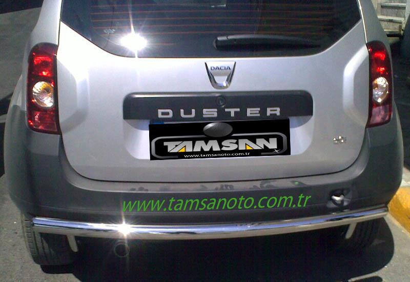 Купити Задня дуга пряма (нерж.) для Renault Duster 2008-2017 рр