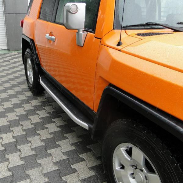 Купить Боковые пороги Fullmond (2 шт, алюм) для Toyota FJ Cruiser