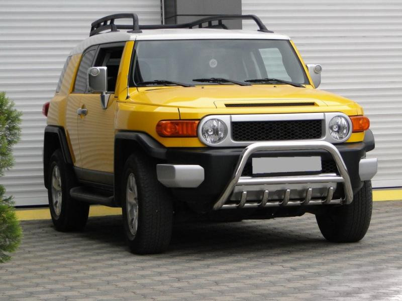 Купить Кенгурятник WT003 (нерж) для Toyota FJ Cruiser