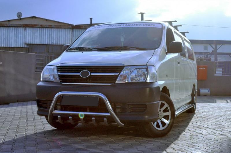 Купити Кенгурятник WT003 (нерж) для Toyota HiAce