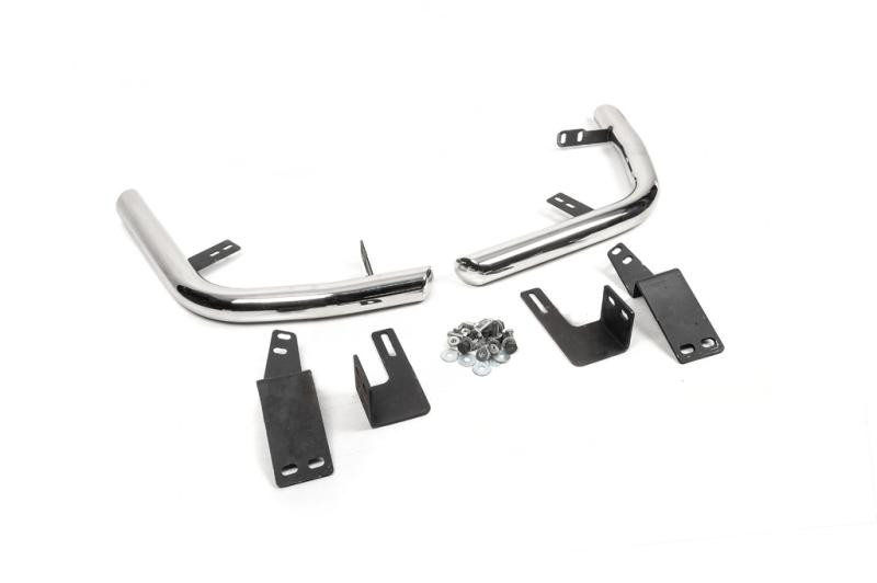 Купити Задні куточки AK003 (2 шт., нерж) для Toyota Land Cruiser Prado 120