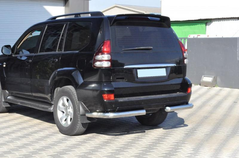 Купити Задні куточки AK003 (2 шт., нерж) для Toyota Land Cruiser Prado 120