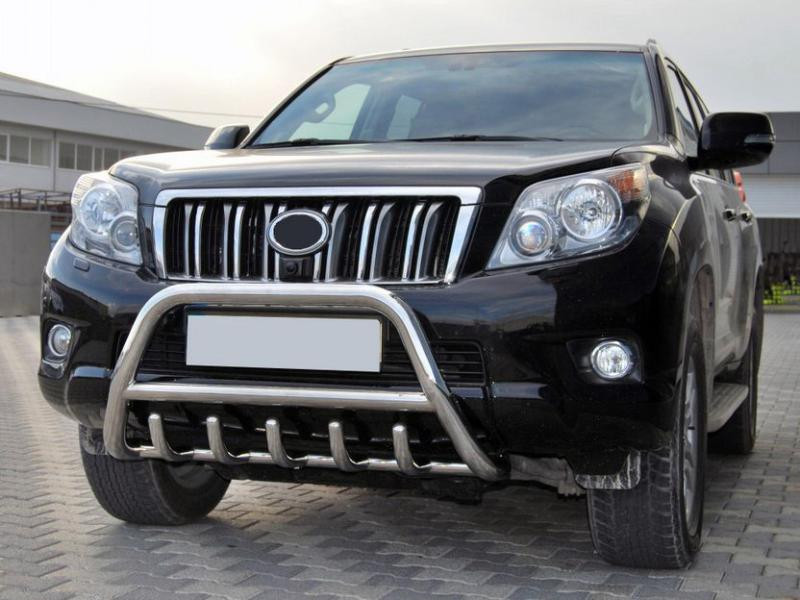 Купить Кенгурятник WT003 (нерж) для Toyota Land Cruiser Prado 150