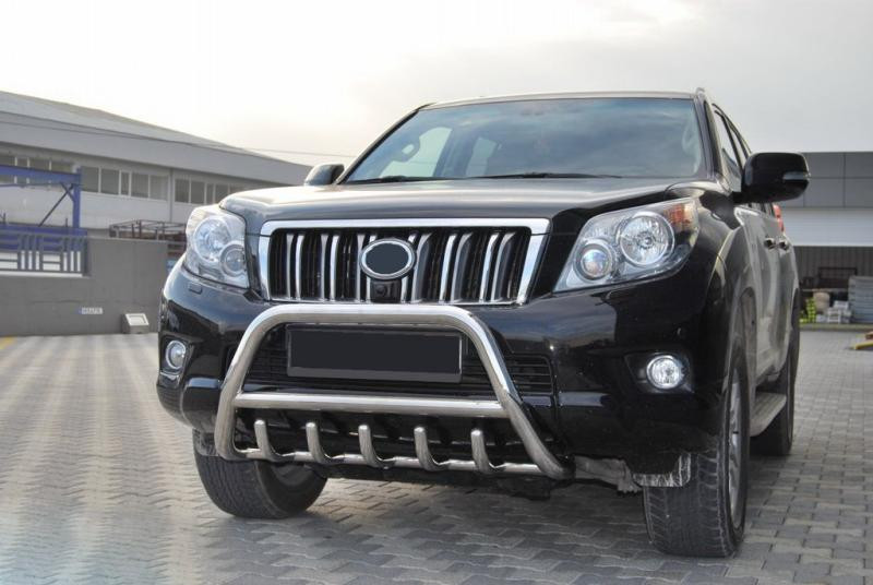 Купить Кенгурятник WT003 (нерж) для Toyota Land Cruiser Prado 150