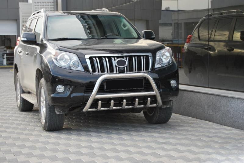 Купить Кенгурятник WT003 (нерж) для Toyota Land Cruiser Prado 150