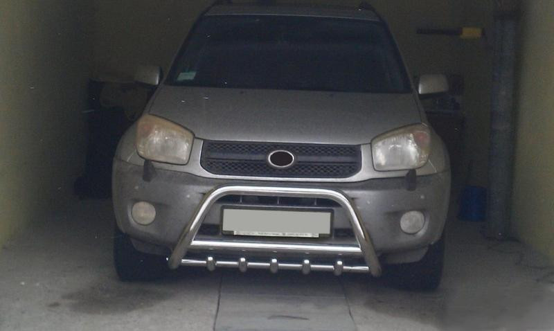 Купити Кенгурятник WT003 (нерж) для Toyota Rav 4 2001-2005 рр