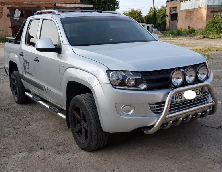 Купити Кенгурятник WT003 (нерж) для Volkswagen Amarok 2010-2022 рр