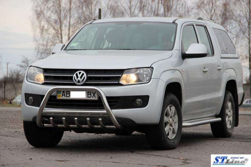 Купити Кенгурятник WT003 (нерж) для Volkswagen Amarok 2010-2022 рр