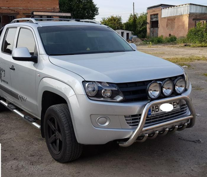 Купити Кенгурятник WT003 (нерж) для Volkswagen Amarok 2010-2022 рр
