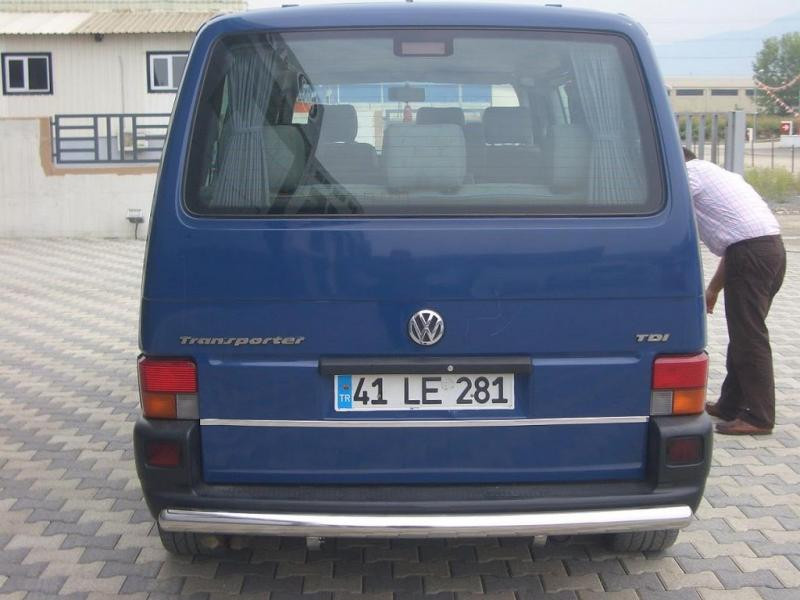 Купить Задняя дуга AK002 (нерж) для Volkswagen T4 Caravelle/Multivan