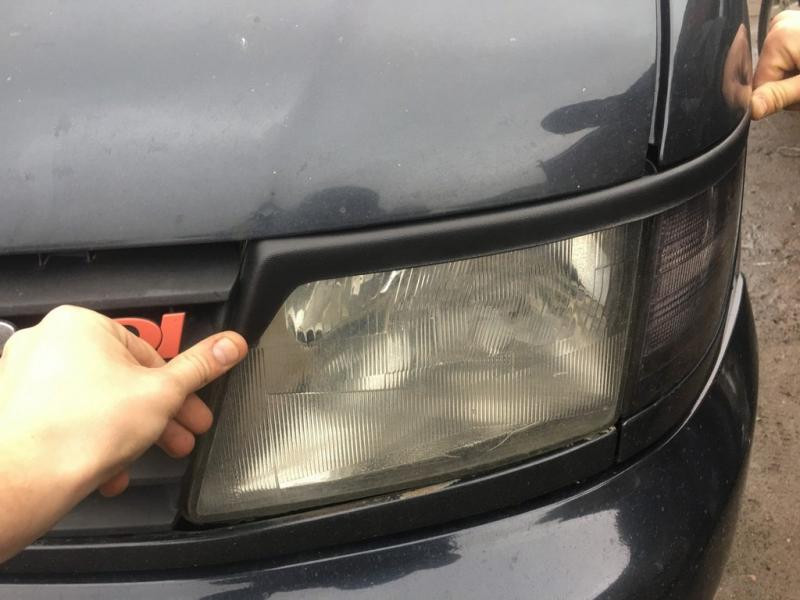 Купити Війки (чорні) Чорний глянець для Mercedes Vito W638 1996-2003 рр