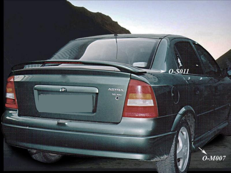 Купить Спойлер Sedan (под покраску) для Opel Astra G classic 1998-2012 гг