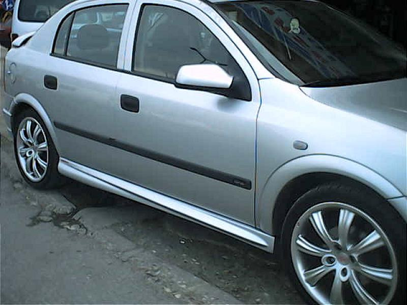 Купить Боковые пороги HB (под покраску) для Opel Astra G classic 1998-2012 гг