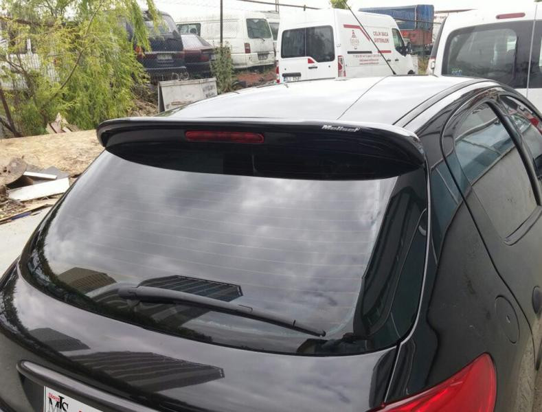 Купить Спойлер верхний Meliset (под покраску) для Peugeot 206