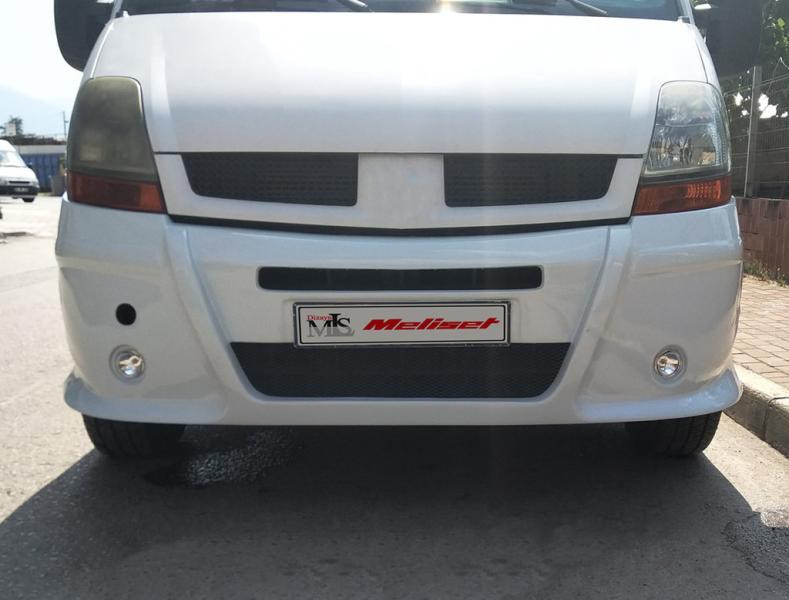 Купить Передний бампер (накладка, под покраску) для Nissan Interstar 1997-2010 гг