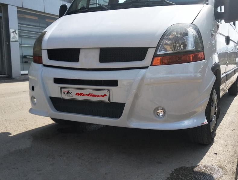 Купить Передний бампер (накладка, под покраску) для Nissan Interstar 1997-2010 гг