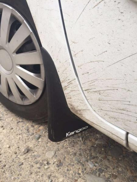 Купити Передні бризковики Туреччина (2 шт) для Renault Kangoo 2008-2020 рр