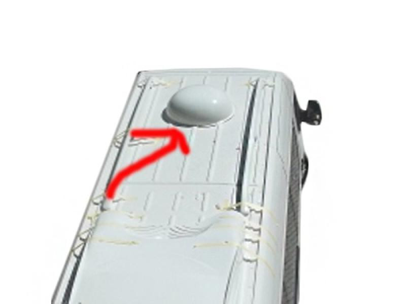 Купити Шапка (під фарбування) для Volkswagen Crafter 2006-2016 рр