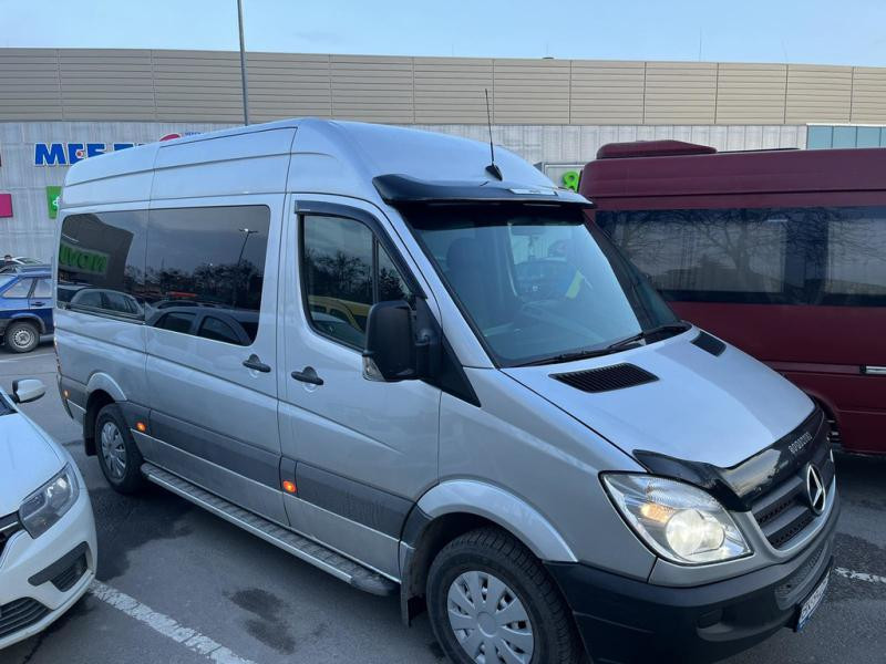 Купить Дефлектор лобового стекла V1 (под покраску, на клей) для Mercedes Sprinter W906 2006-2018 гг