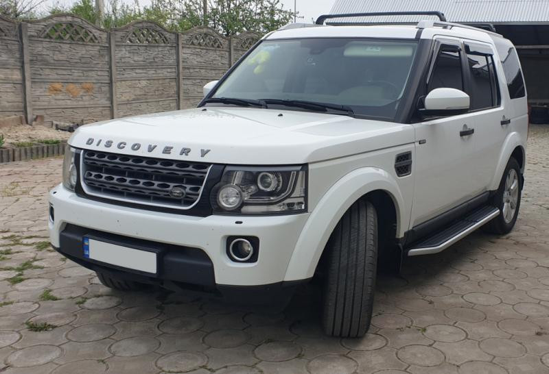 Купить Боковые пороги Оригинал (2 шт., алюминий) для Land Rover Discovery IV