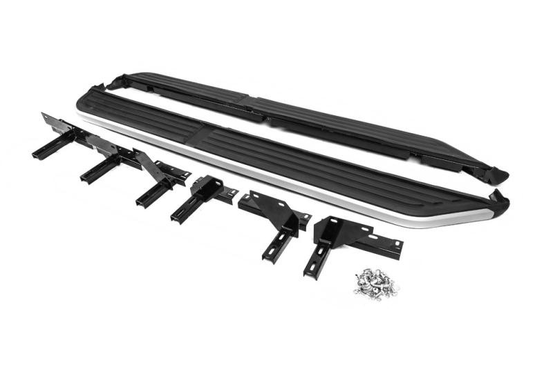 Купити Бокові пороги Niken (2 шт., Алюміній) для Land Rover Freelander II