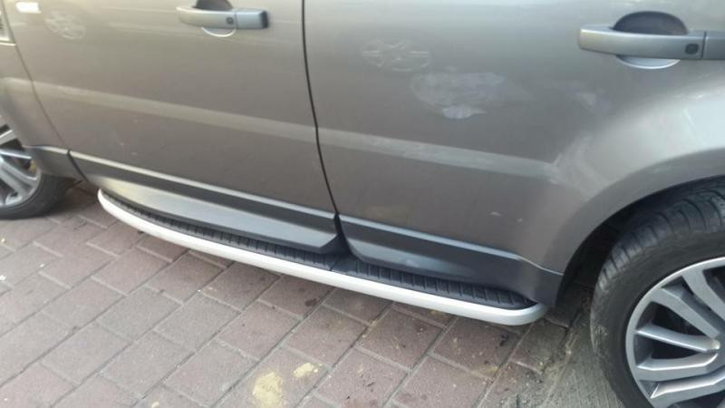 Купити Бокові пороги (2 шт., Алюміній) для Range Rover Sport 2005-2013 рр