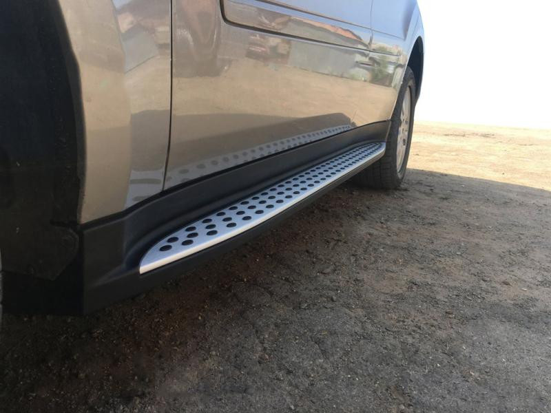 Купить Боковые пороги OEM (2 шт., алюминий) для Mercedes ML W164